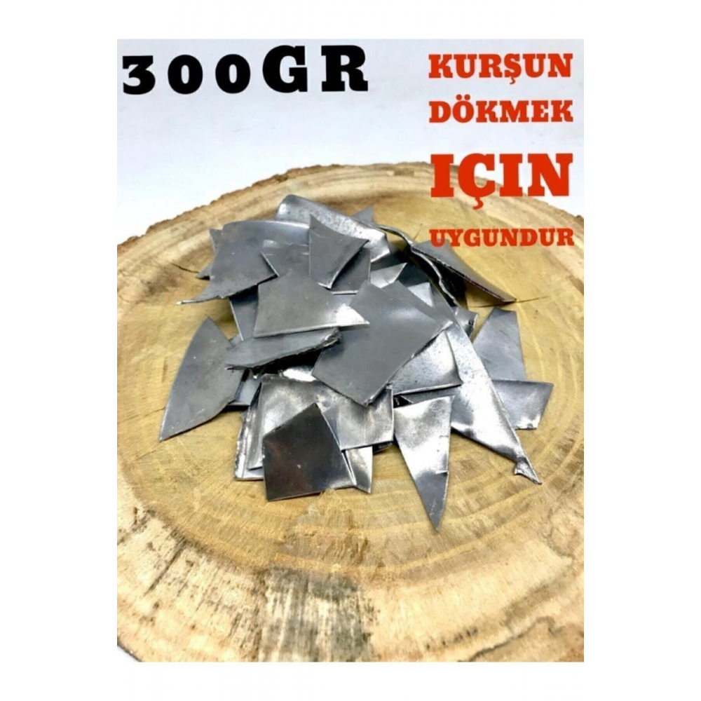Eritme Kurşun Dökme Kurşun Nazar Için Kurşun 300 gr Saf Kurşun