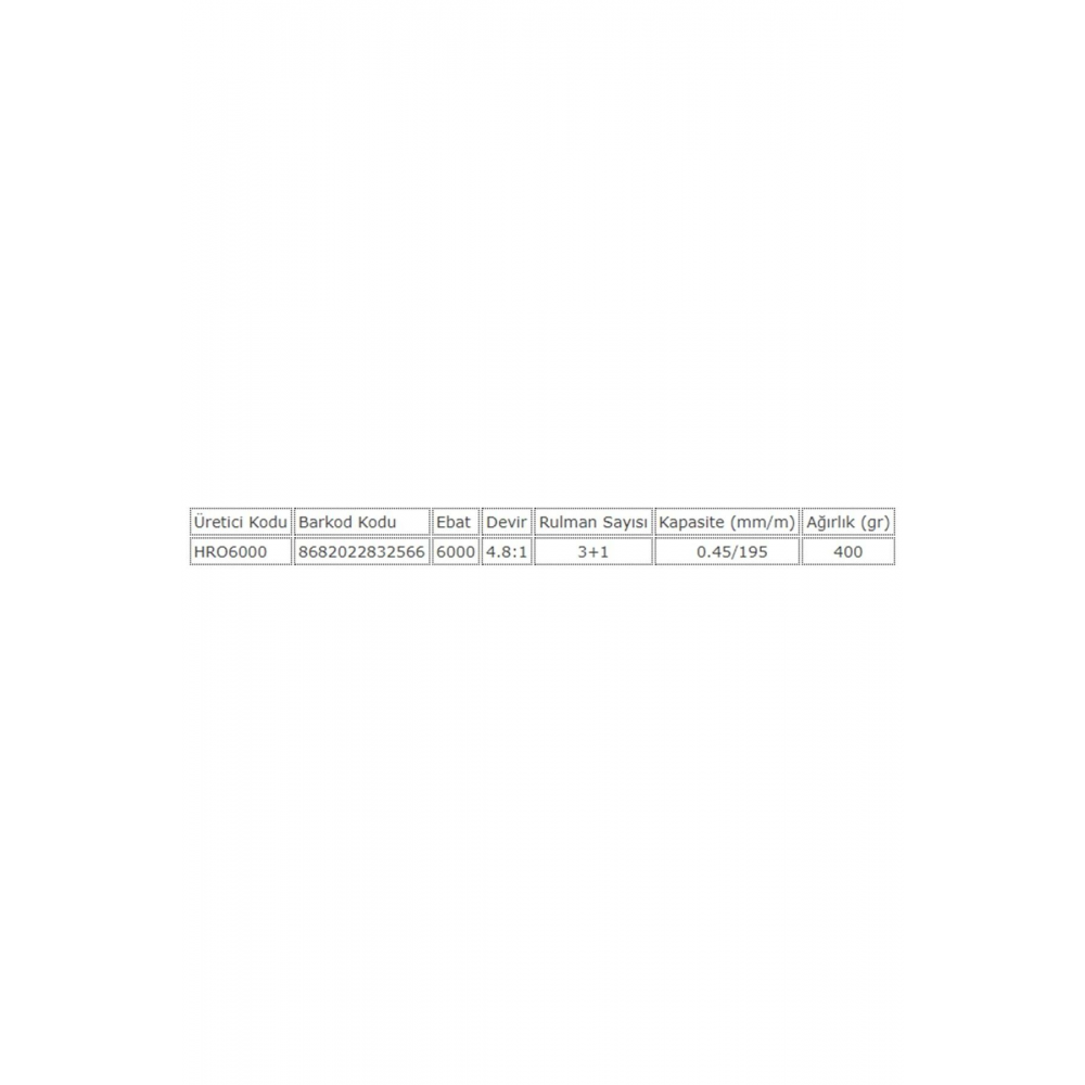 Hiro 6000 Olta Makinesi