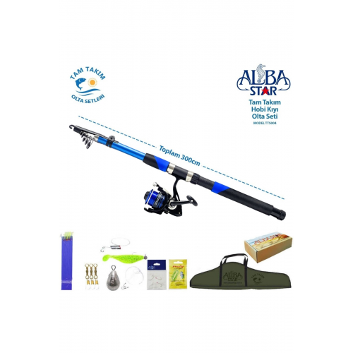 Tam Takım Hobi Kıyı Olta Seti - Tts004