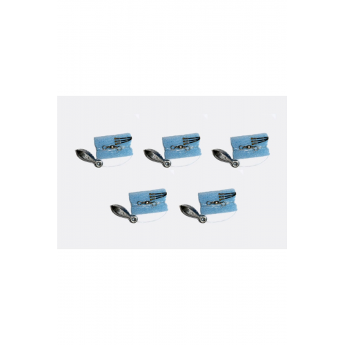 3 Iğneli Dip Beden Oltası Fırdöndülü Kurşunlu Hazır Takım 5 Adet