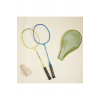 Yetişkin Badminton Raket Seti - Sarı / Mavi - Fun BR130 AD