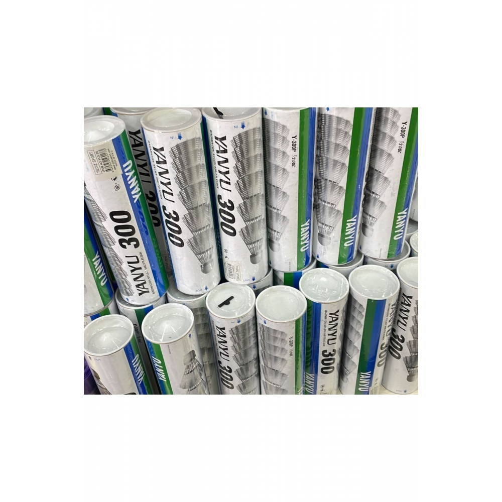 Badminton Topu 300 6lı