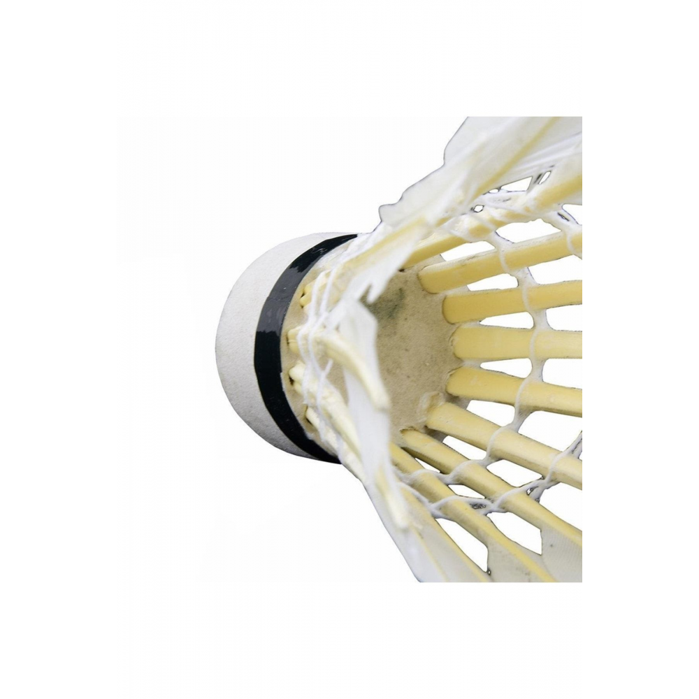 Özel Kaz Tüyü Pratik Kutusunda 6 Adet Mantar Kafa Badminton Topu