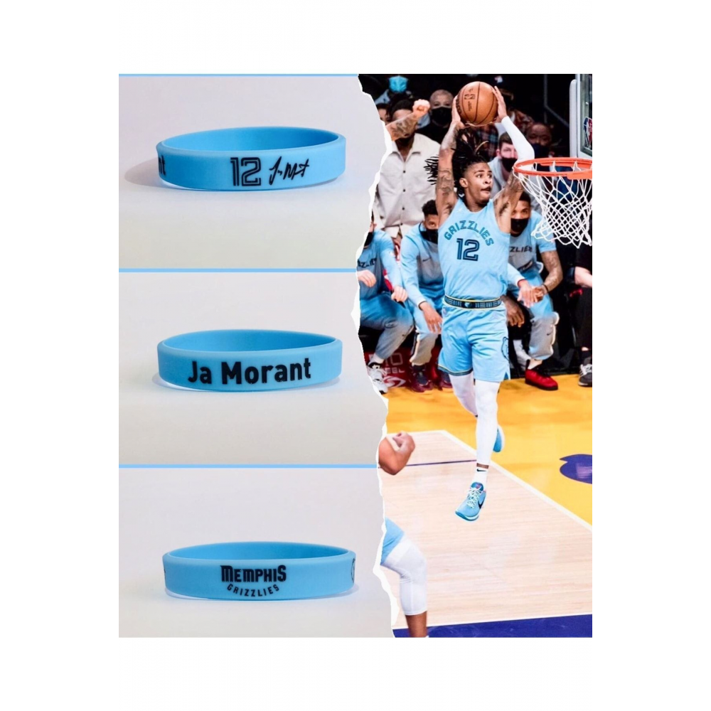 Ja Morant Memphis Turkuaz Basketbol Bileklik