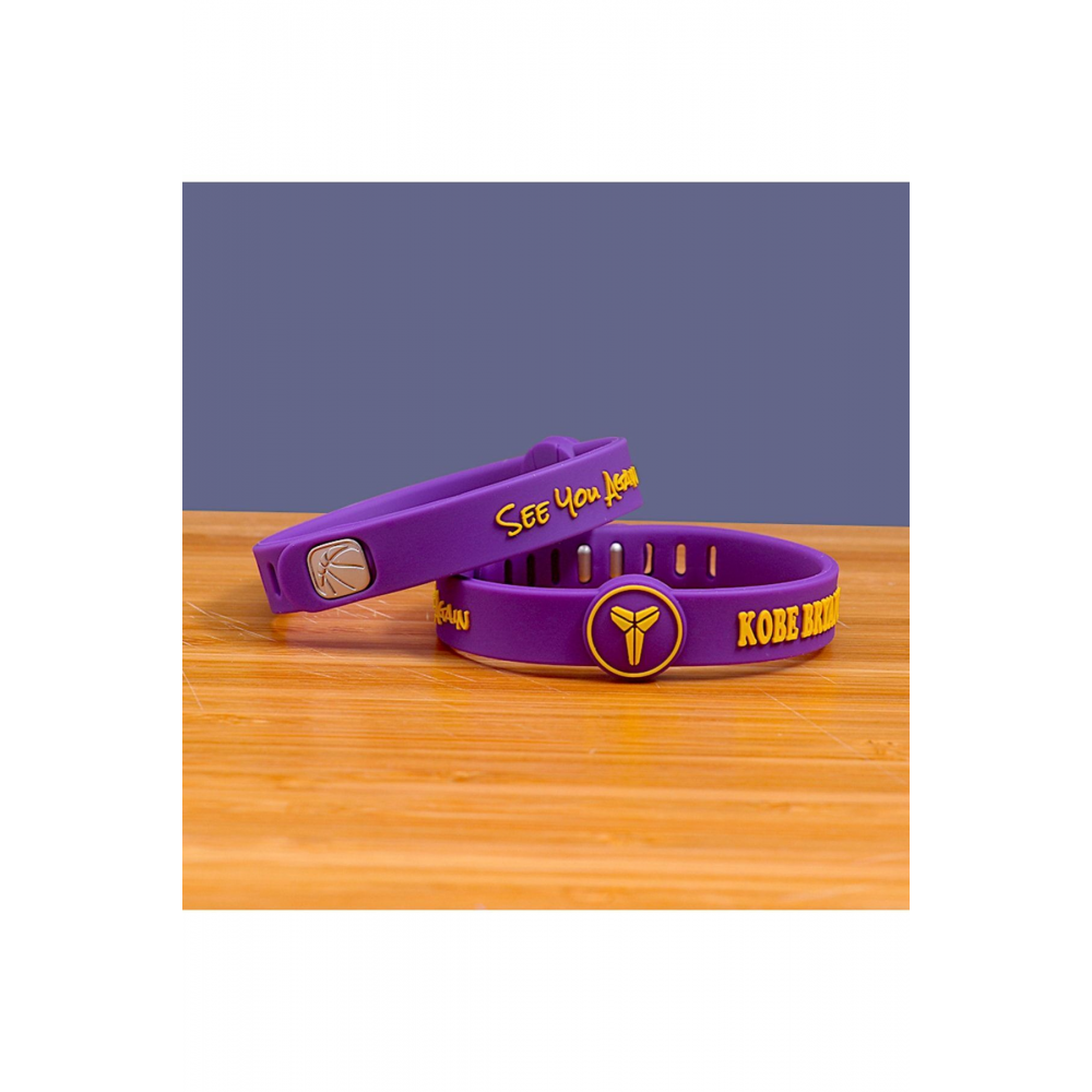 Kobe Bryant Mor Mamba Edition Ayarlanabilir Basketbol Bileklik