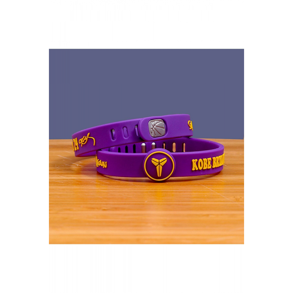 Kobe Bryant Mor Mamba Edition Ayarlanabilir Basketbol Bileklik