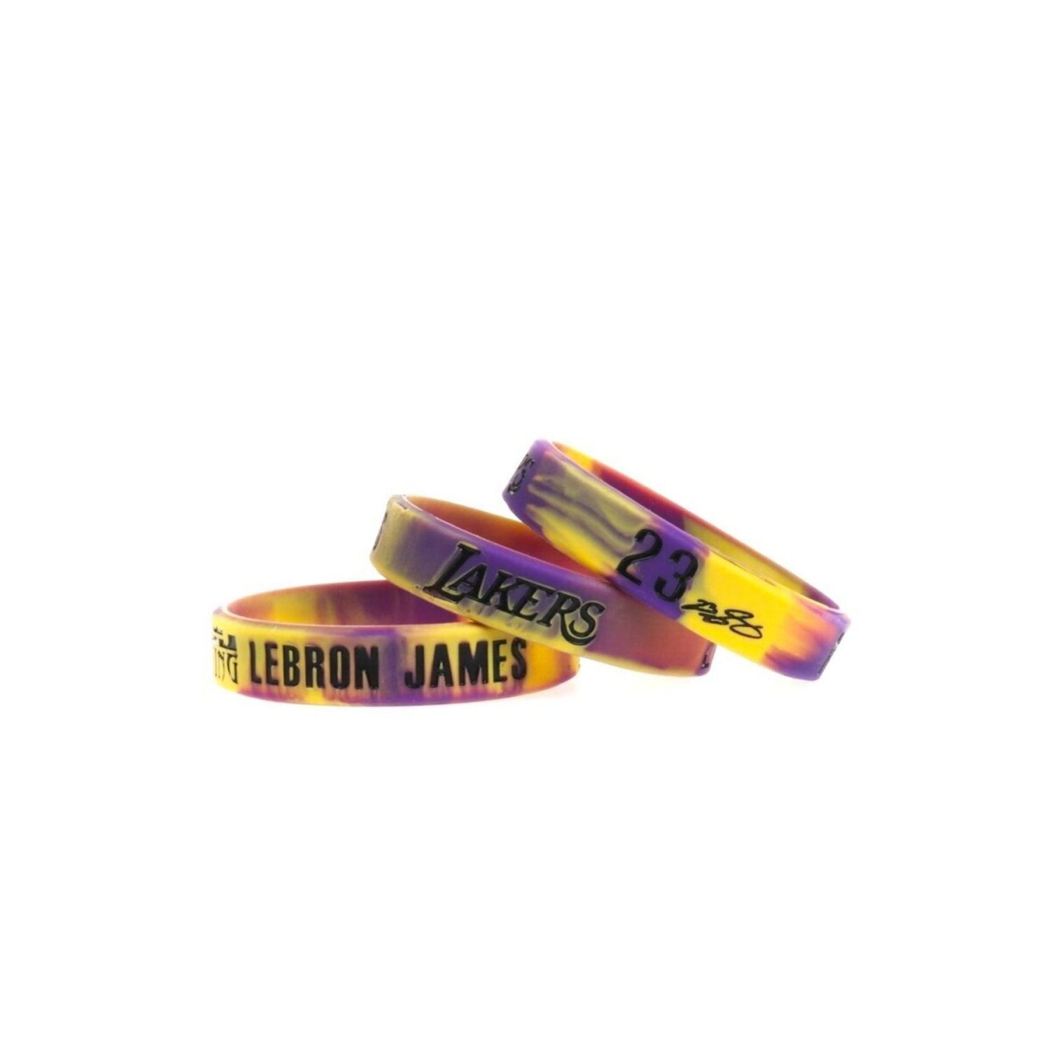 Lebron James Çok Renkli Los Angeles Lakers Basketbol Bileklik