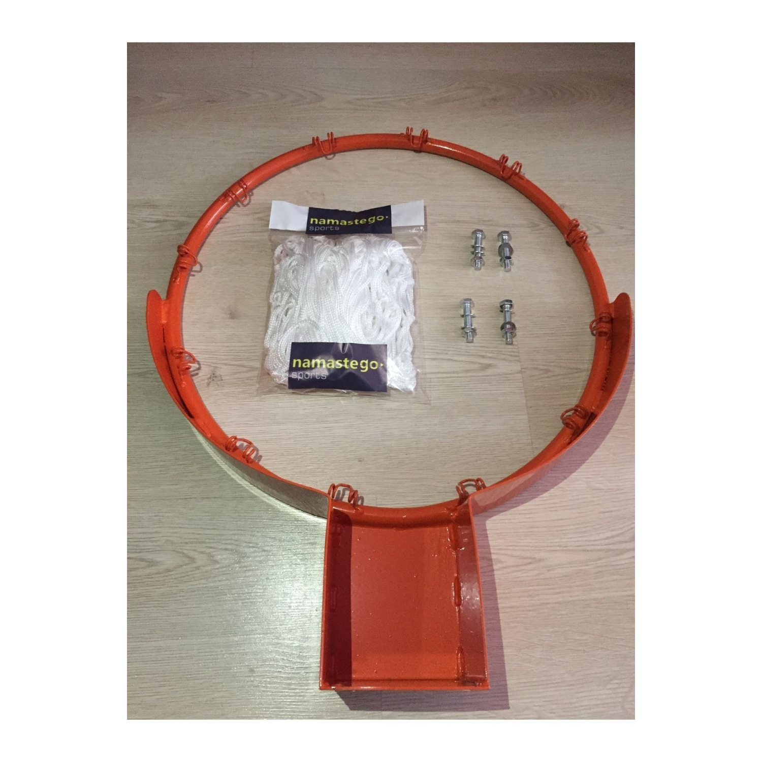 Basketbol Potası,kaliteli Fileli,vidalı,resmi Çaplı 45cm 16mm Boru,duvara Veya Panya Monte Uygun