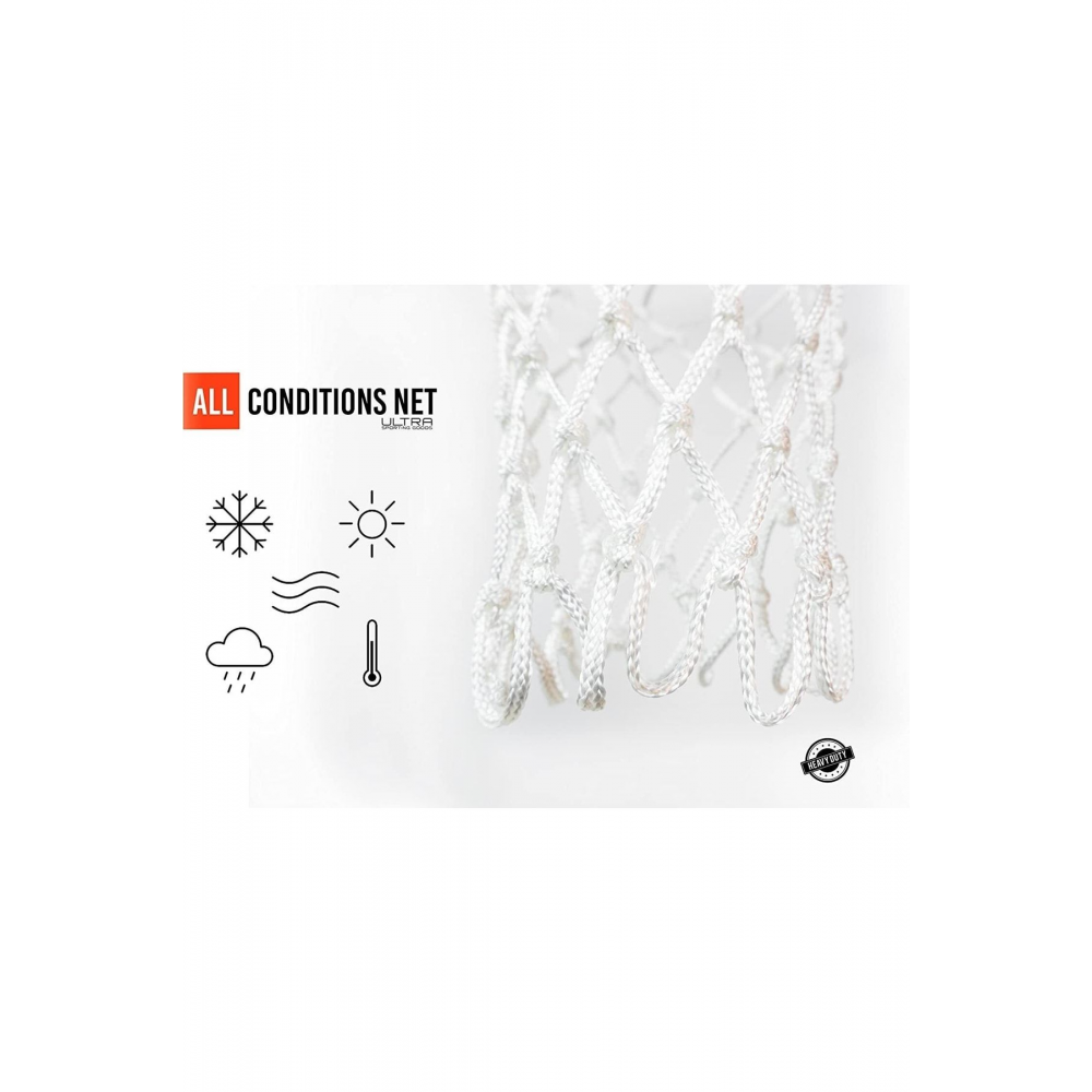 Basketbol Pota Filesi Ağı - Beyaz 1 Adet