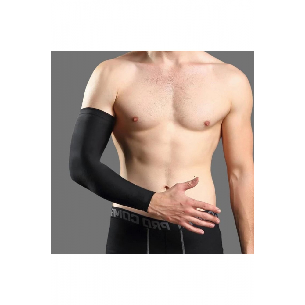 Basketbol Kolluğu Voleybol Kolluğu Likralı Sporcu Kolluğu - Siyah