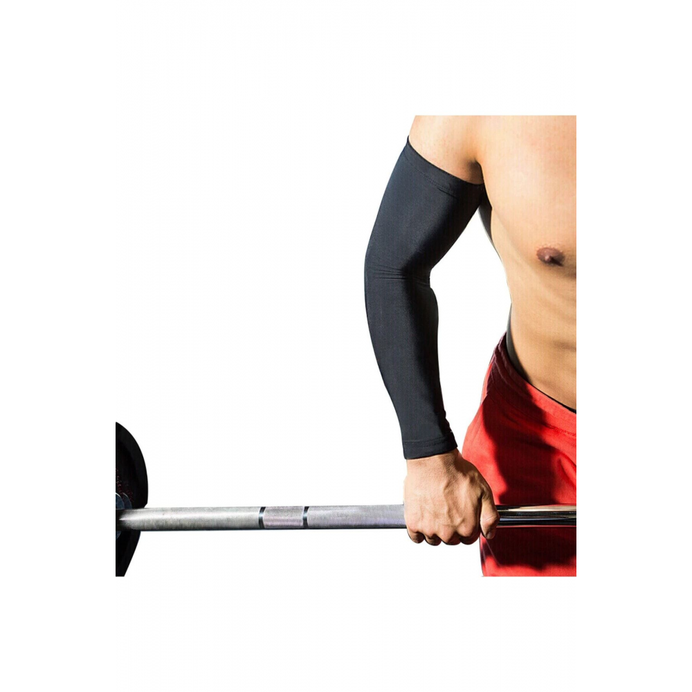 Basketbol Kolluğu Voleybol Kolluğu Likralı Sporcu Kolluğu - Siyah