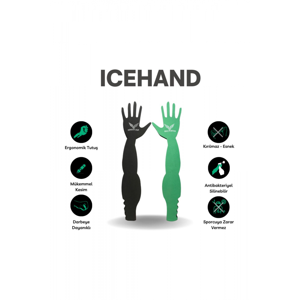 ICEHAND Basketbol ve Voleybol Savunma Eli. Blok-Top sürme-Şut çalışmaları için müdahale ekipmanı.