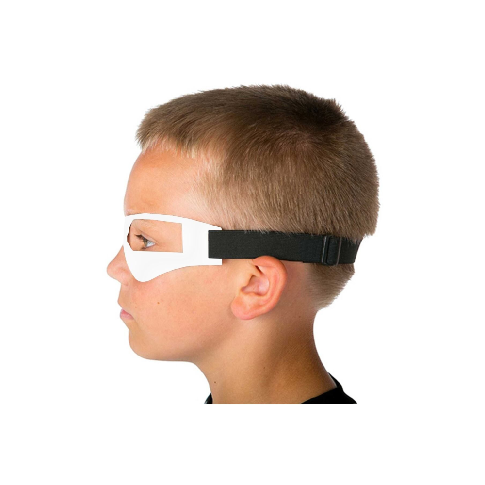 Beyaz Dripling Gözlüğü - Basketbol Gözlüğü - Koşu Gözlüğü - Spor Gözlüğü