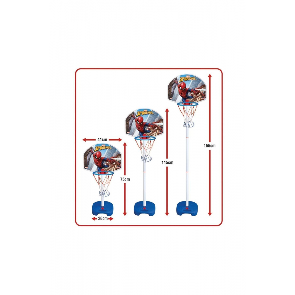 03404 , Spiderman Ayaklı Basket Potası