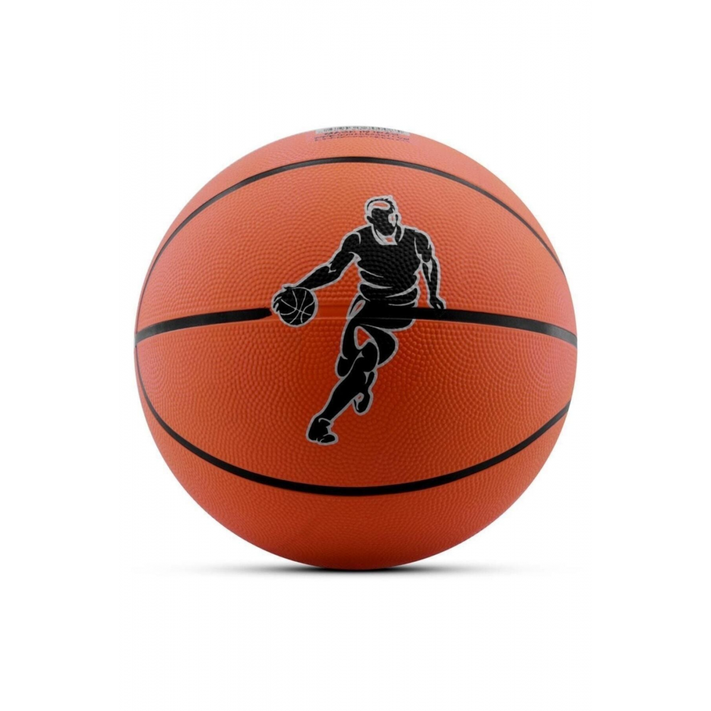 Orijinal Basketbol Topu Iç Dış Mekan Pompa Hediyeli 7 Numara Turuncu