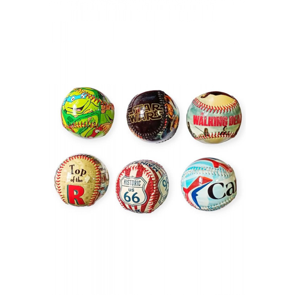 Bt-100 Desenli Beyzbol Topu