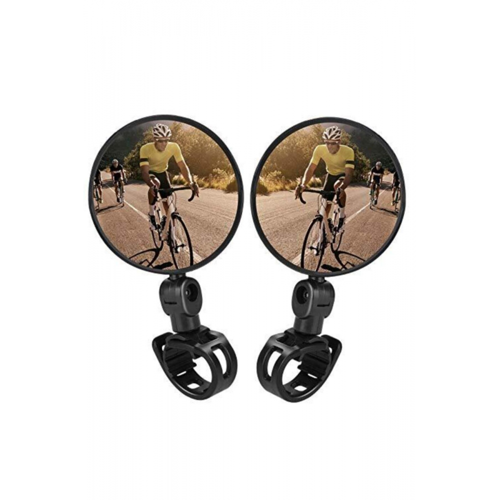 Bisiklet Dikiz Aynası Geniş Açılı Direksiyon Scooter Aynası Gidon Aynası Tek