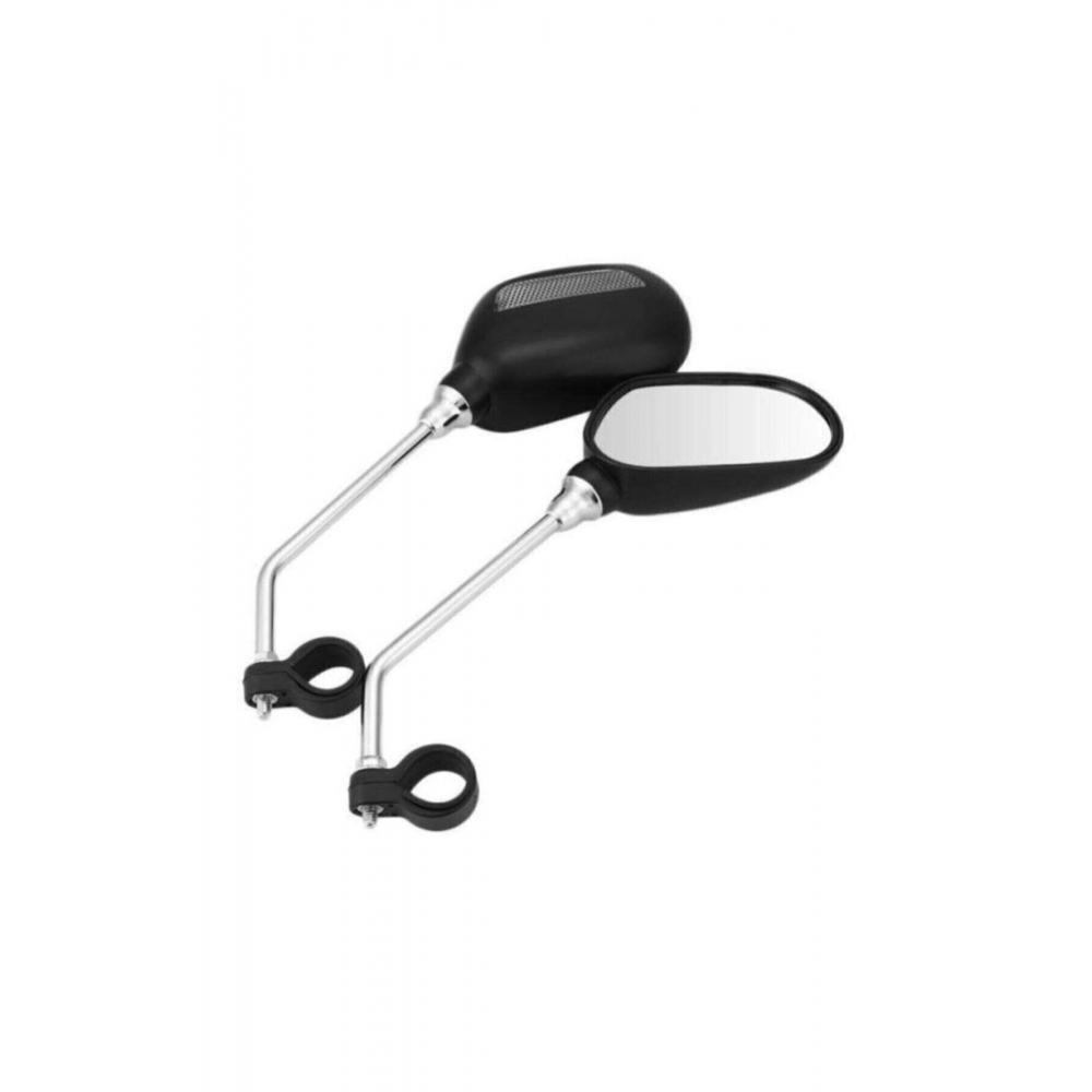Bisiklet Ve Elektrikli Bisiklet Reflektörlü Kelepçeli Ayna Bisiklet Aynası
