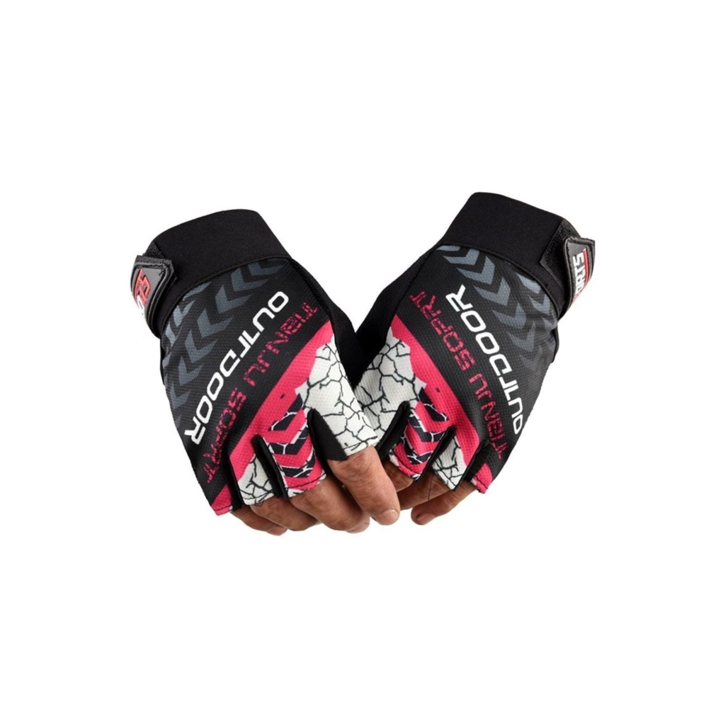 Yüksek Kalite Yarım Parmak Avuç Içi Kaymaz Outdoor Spor Fitness Dağcılık Bisiklet Eldiveni