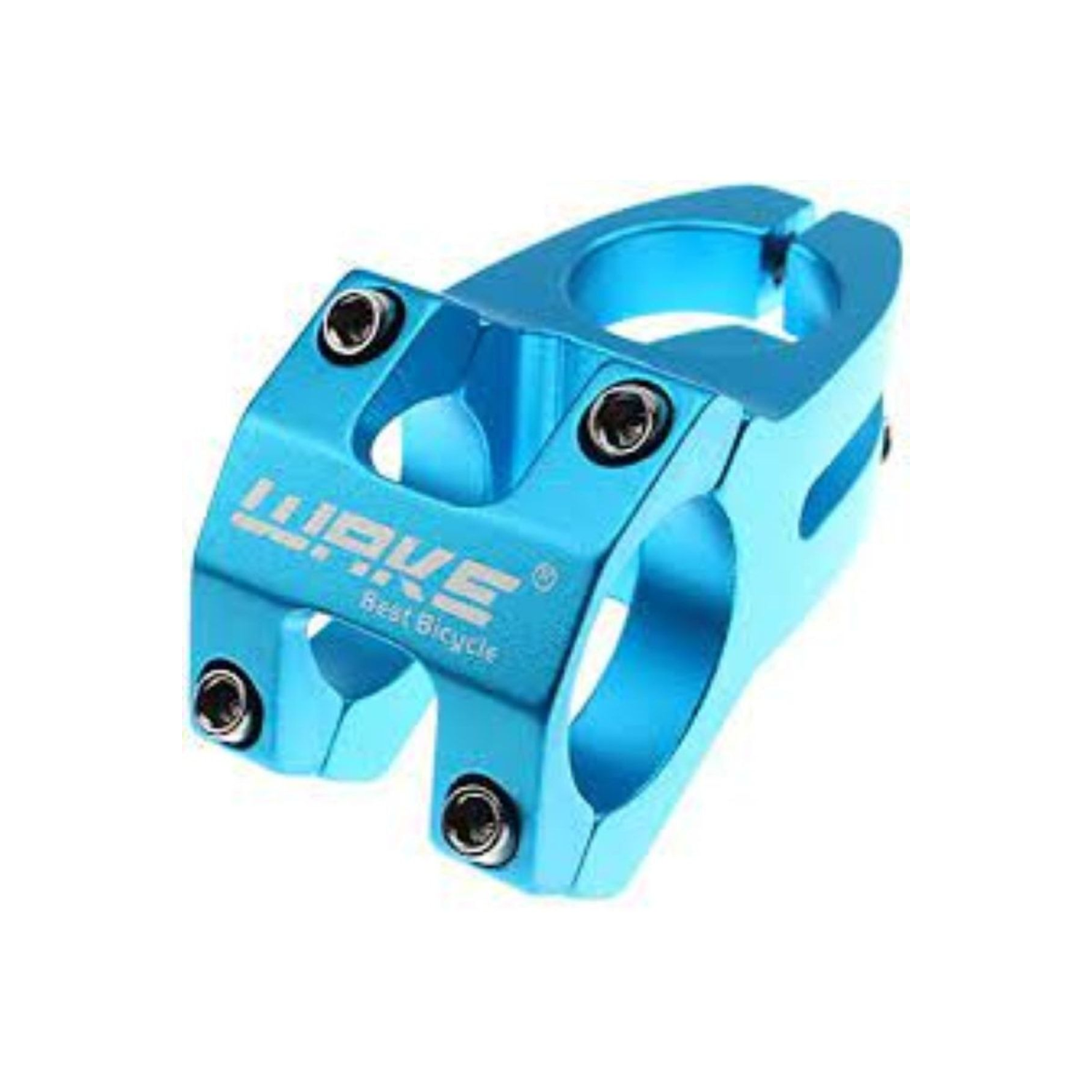 Wake Mavi Bisiklet Kısa Gidon Boğazı 40mm Bisiklet Yedek Parça Aksesuarı