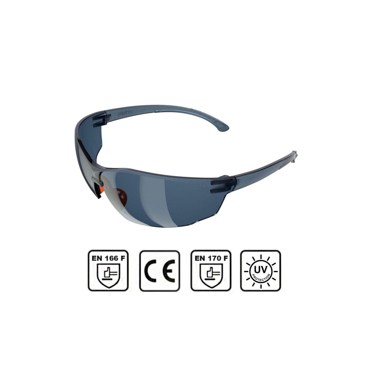 Bisiklet Güneş Gözlüğü Uv Korumalı Silikon Burunlu Bisikletçi Koruyucu Gözlük Füme