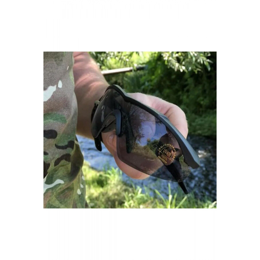 Tactical koruyucu 3 lensli gözlük 5.11 / Taktikal gözlük / Bisiklet gözlüğü