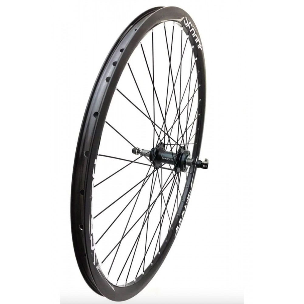 29 Jant Çift Kat Disk Fren Uyumlu Bisiklet Arka Jant Seti 29 - Siyah mandallı