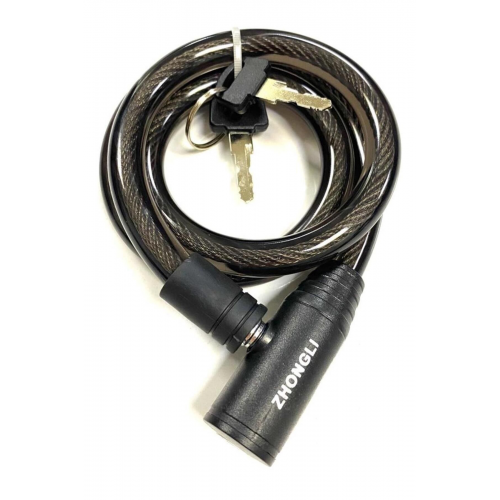 12x80 BİSİKLET HALAT KİLİT ZHONGLI KNT