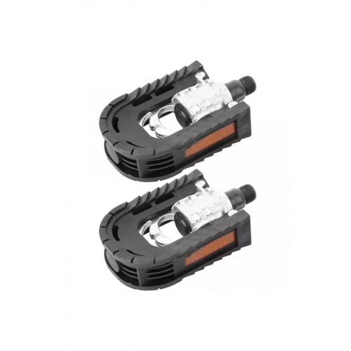 Reflektörlü Alüminyum Katlanır Bisiklet Pedalı