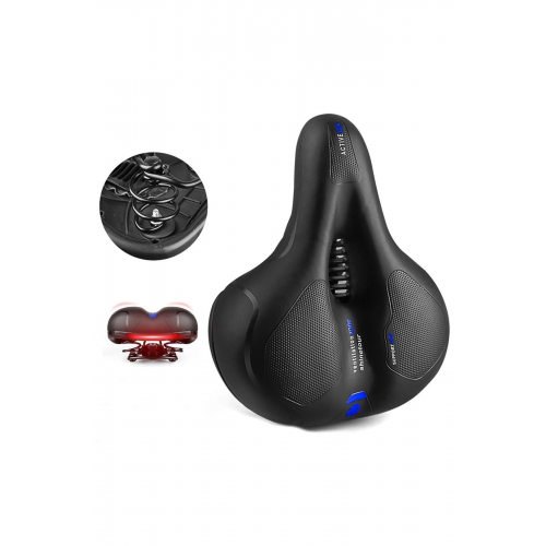 Bisiklet Geniş Rahat Yumuşak Yaylı Sele Koltuk Bisiklet Koltuğu Selesi 26x21