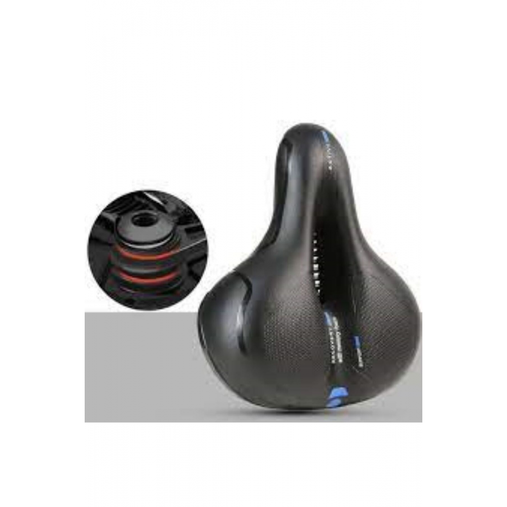 Bisiklet Geniş Rahat Yumuşak Yaylı Sele Koltuk Bisiklet Koltuğu Selesi 26x21