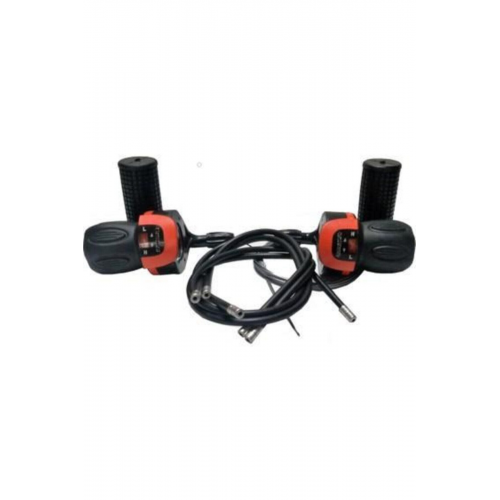 Bisiklet Koldan Çevirmeli Vites Kolu Göstergeli