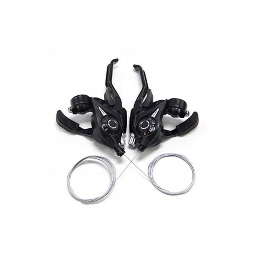 Vites Kolu Ve Fren Kol Takımı Bisiklet Vites Kol Seti 8x3:24 Vites