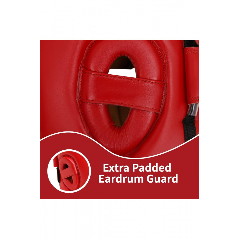 Aiba Onaylı Boks Kaskı Kırmızı M Beden