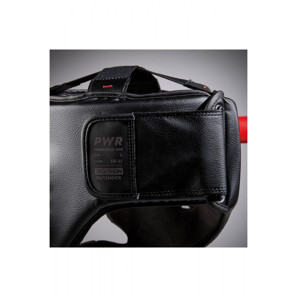 Outshock Boks Kaskı - Yetişkin - Siyah - 500