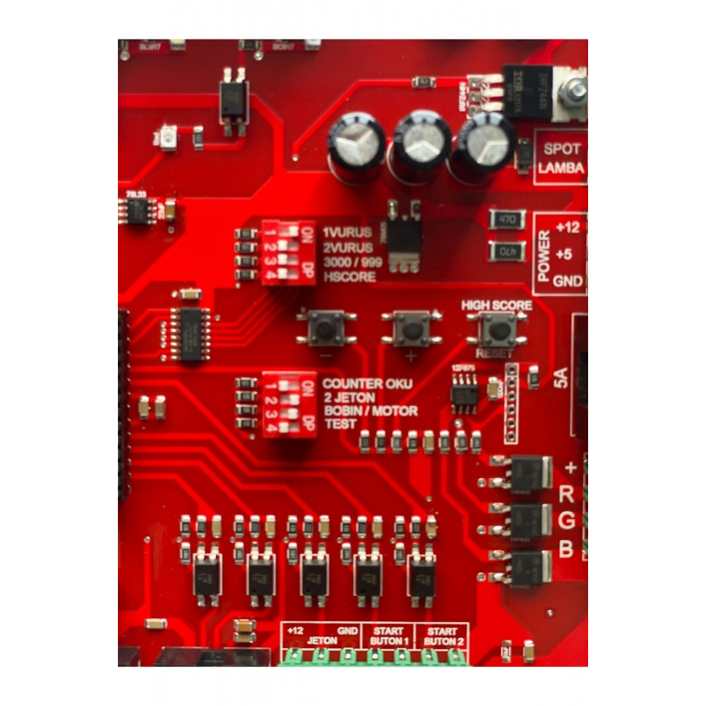 Boks Makinası Anakartı