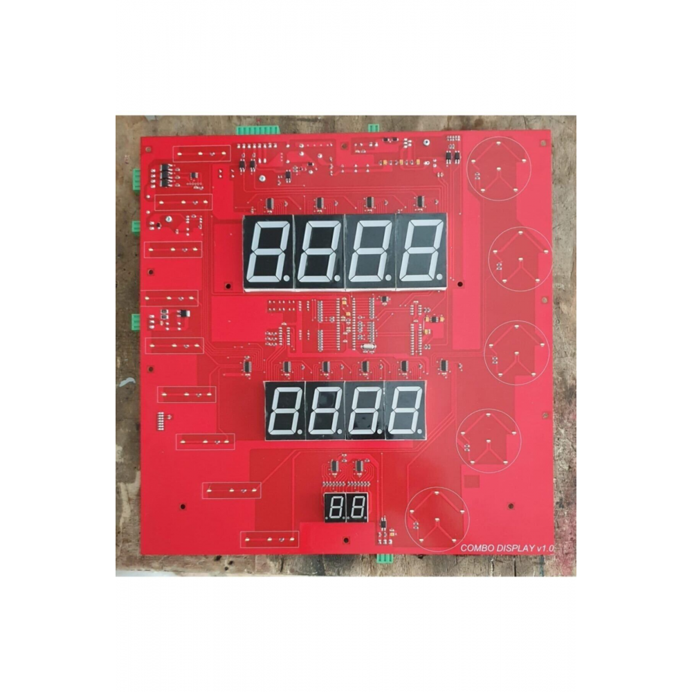 Boks Makinesi Anakart Seti 4 Rakamlı