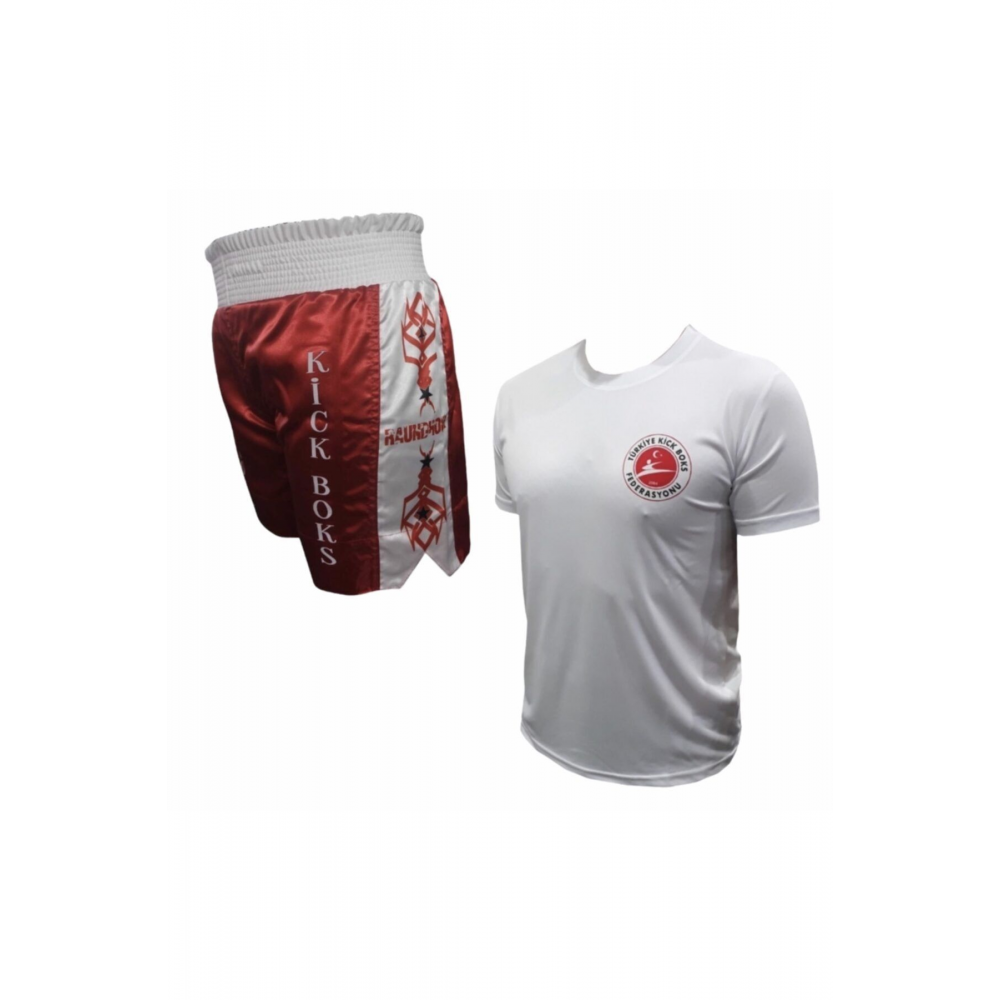 Kickboks Şortu + Kick Boks Tişörtü - Ikili Set