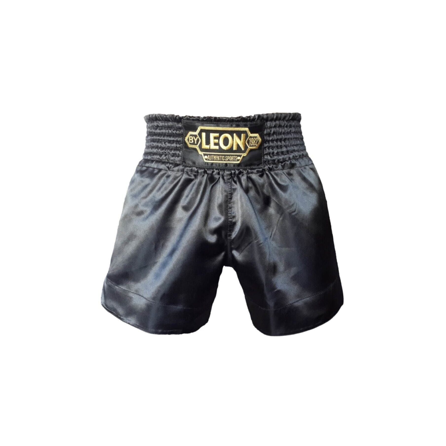 Leon Ground Kick Boks Ve Muay Thai Şortu Siyah