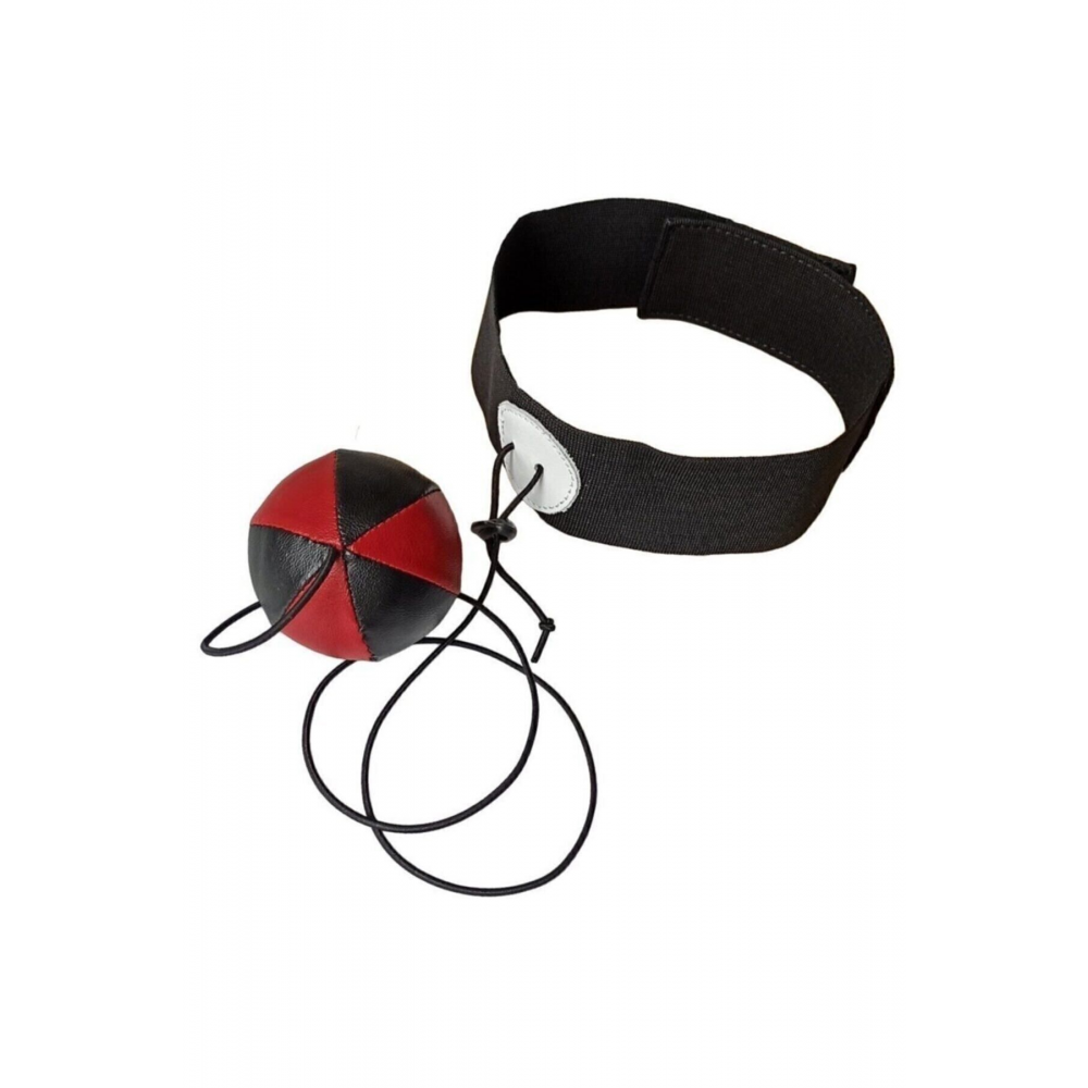 Leon Wilder V.2.0 Boks Kafa Refleks Topu Kırmızı Siyah