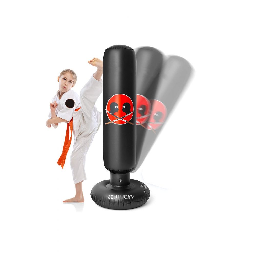 160 Cm Dikey Ayaklı Şişme Boks Torbası