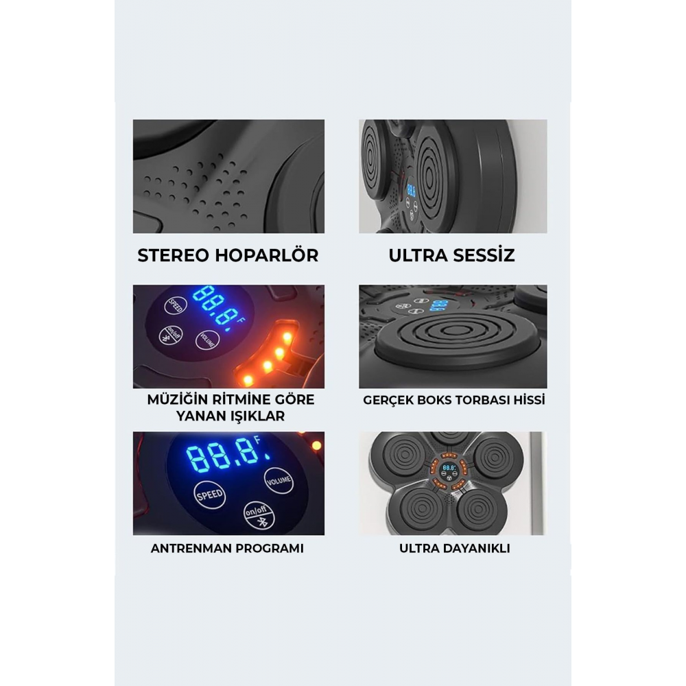Müzikli Duvar Boks Padi