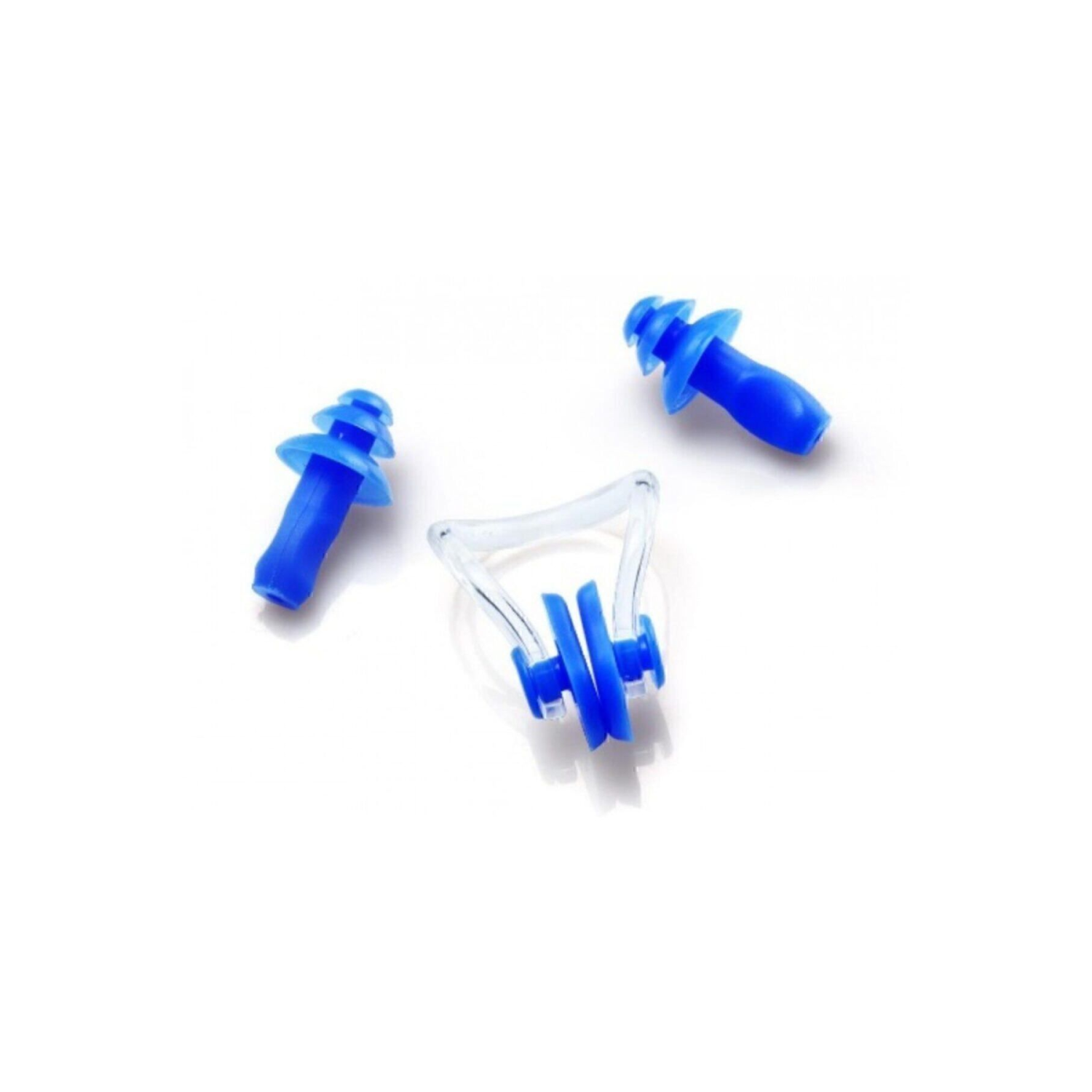 Yüzücü Kulak Tıkacı+ Burun Tıkacı Deniz Havuz Yüzme Tıkaç Seti Takımı