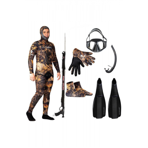 Falcon 7 Parça Zıpkınla Serbest Dalış Seti