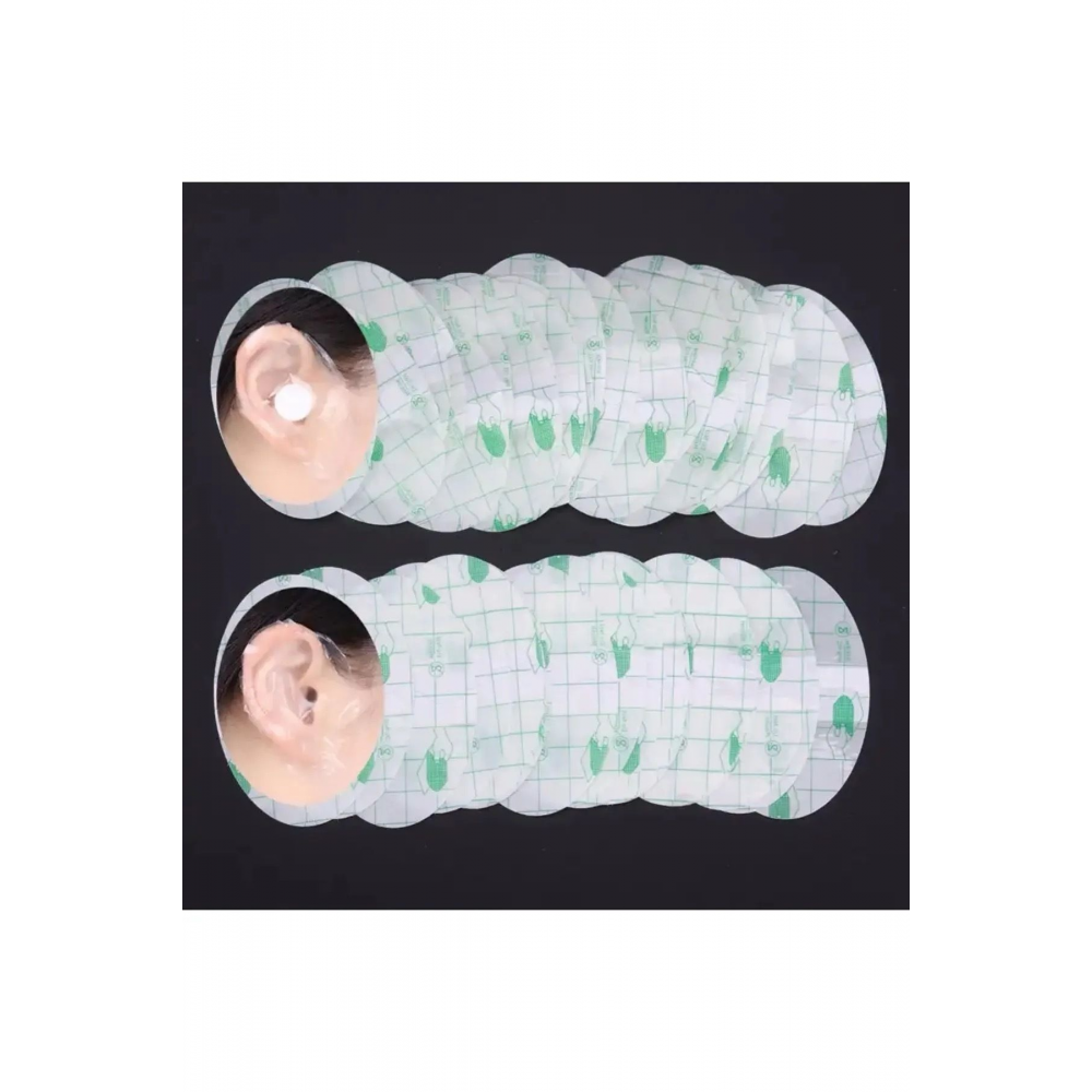 20 Adet Su Geçirmez Yapışkanlı Kulak Koruyucu | Tek Kullanımlık Kulak Koruyucu Bant Yüzme Duş