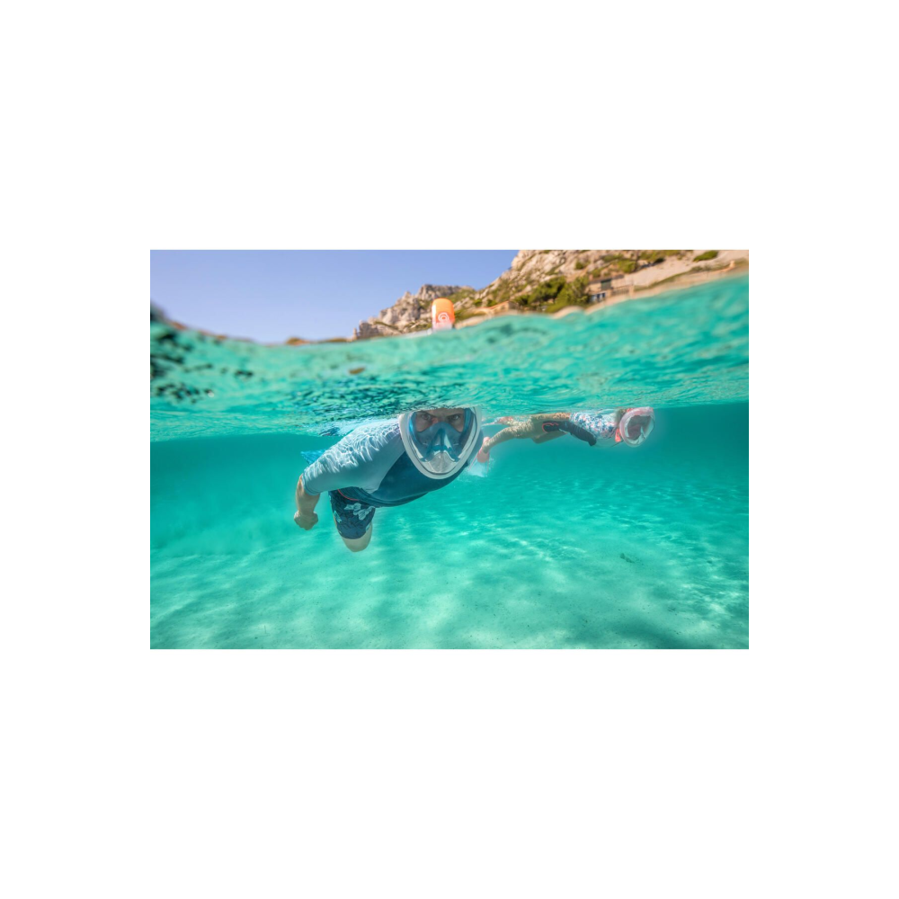 Subea Easybreath 500 Yetişkin Su Altı Keşif Maskesi - Mavi