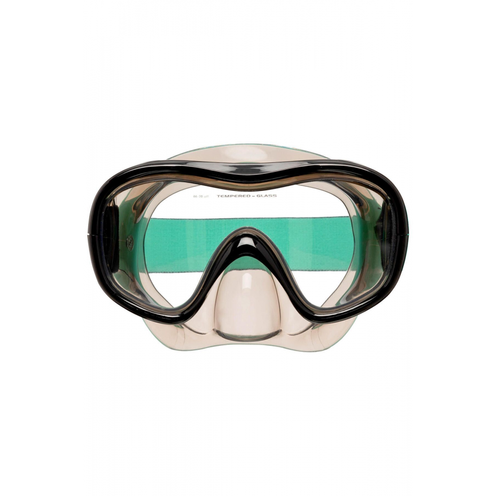 Yetişkin Şnorkel Seti - Siyah / Yeşil - R'Gomoove