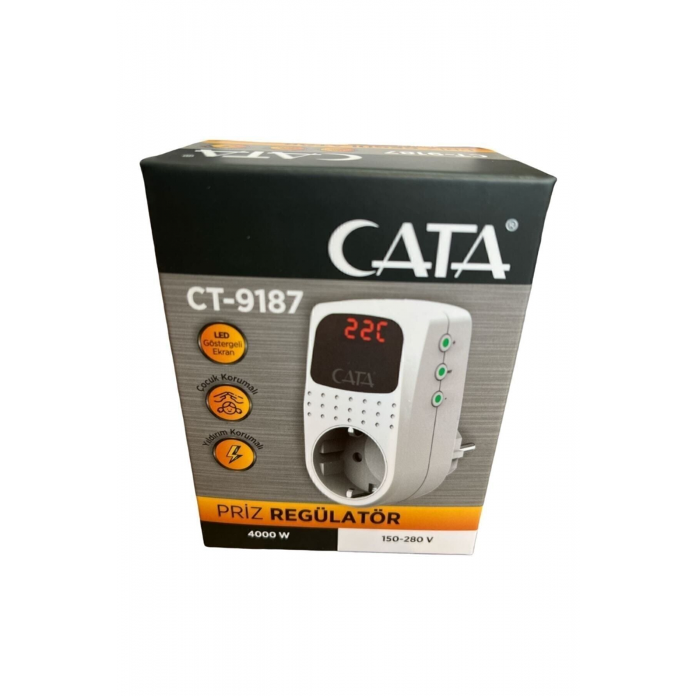 Ct 9187 Akım Korumalı Priz Regülatör Ct-9187