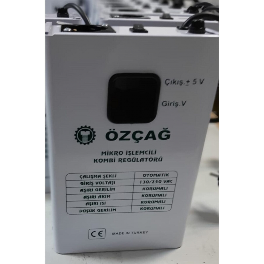 Mikro Işlemcili Kombi Ve Televizyon Voltaj Regülatörü