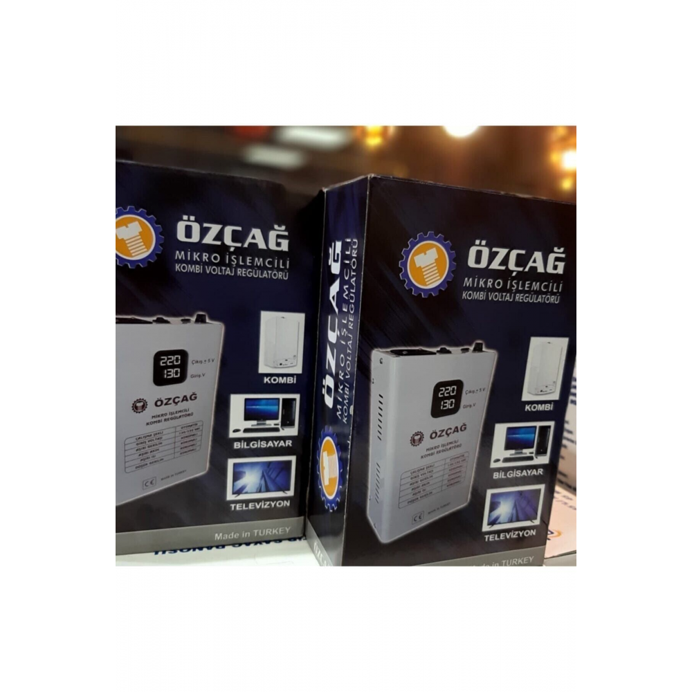 Mikro Işlemcili Kombi Ve Televizyon Voltaj Regülatörü